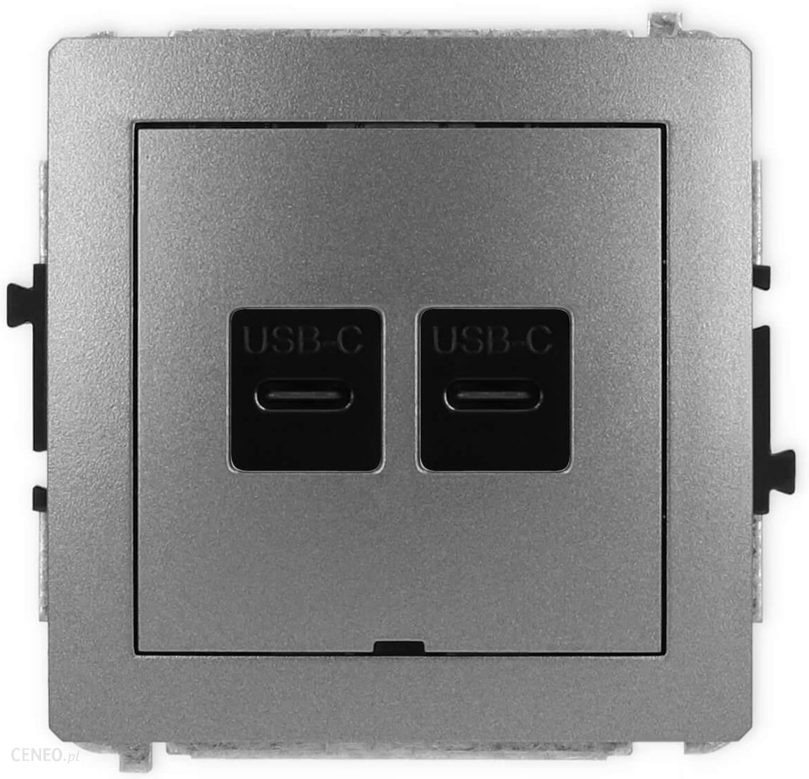 i-karlik-gniazdo-podwojne-2xusb-c-grafitowy-11dgusbbo8