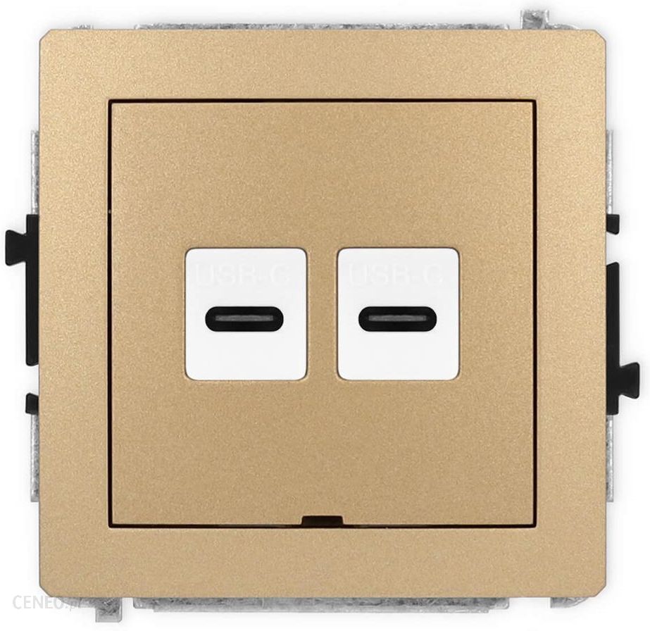 i-karlik-gniazdo-podwojne-2xusb-c-zloty-metalik-8dgusbbo8