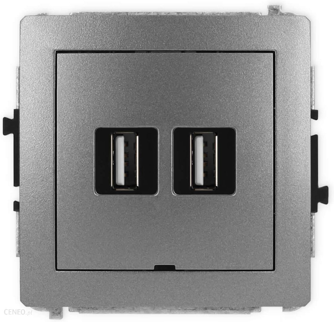 i-karlik-gniazdo-usb-a-a-2-0-podwojne-grafitowy-11dgusbbo2