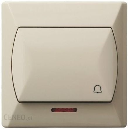 i-ospel-lacznik-zwierny-dzwonek-z-podswietleniem-10ax-250v-ip20-bezowy-akcent-lp-6as-01