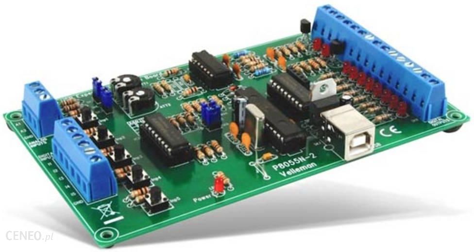 i-whadda-plytka-interfejsu-eksperymentalnego-usb-wsi8055n